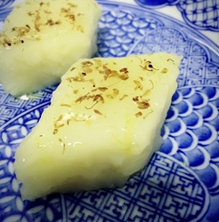 椰香桂花糕