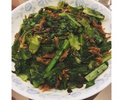 豆豉鲮鱼油麦菜