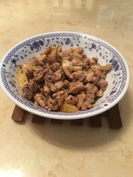 台式三杯鸡