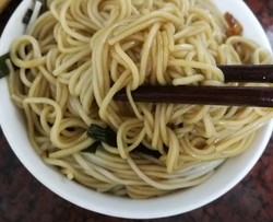 家常葱油面