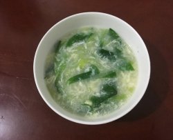 青菜丝瓜面鱼汤