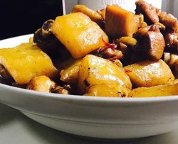 黄油炒鸡块