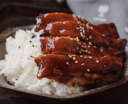 桌饭|迷情照烧鸡腿饭
