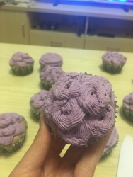 紫薯戚风蛋糕