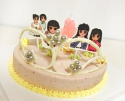皇冠慕斯生日蛋糕