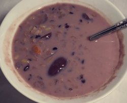 紫米燕麦粥