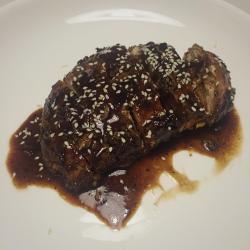 香煎黑椒鸡胸肉