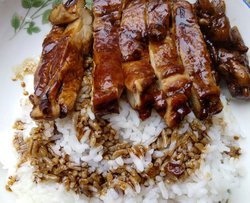 照烧鸡腿饭