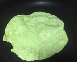 墨西哥饼皮—青菜汁版本