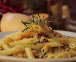 冬南瓜斜管麵 Butternut squash penne