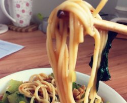 健康美味快手的热干面