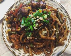 豆角焖面