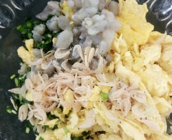 韭菜鸡蛋虾仁饺