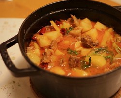 番茄炖牛肉