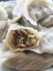 双菇水饺