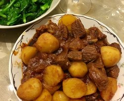 土豆烧牛肉