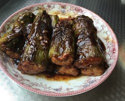 虎皮尖椒酿肉