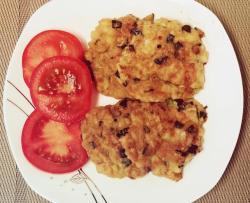 鸡肉香菇煎饼