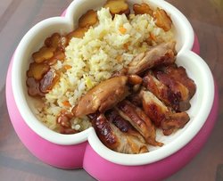 照烧鸡腿饭