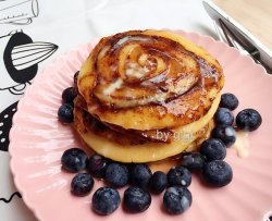 玉桂漩渦鬆餅Cinnamon Swirl Pancakes