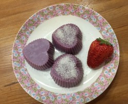 奶香紫薯蒸米糕