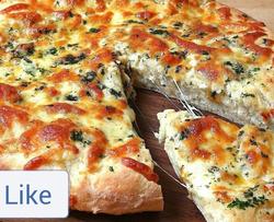 懒人披萨:只需要两种主料的蒜香披萨