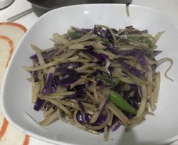 土豆丝甘蓝菜