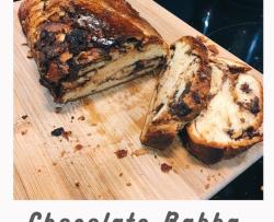 奶奶牌巧克力味面包 chocolate babka