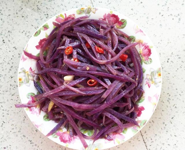 酸辣紫土豆