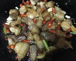 爆炒红烧肉