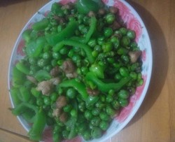 豌豆炒肉