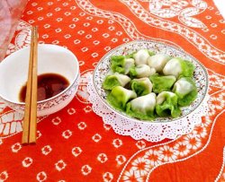 白菜型饺子
