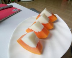 木瓜椰奶冻