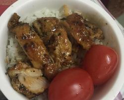 香煎鸡腿饭