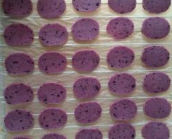 紫薯蜂蜜饼干