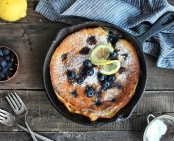 柠檬蓝莓Dutch baby