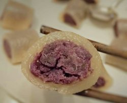 奶香紫薯水晶卷