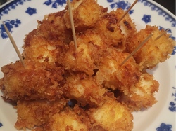 脆炸鲜奶块