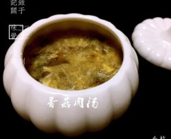 香菇肉末汤