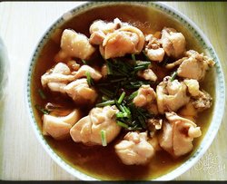 葱油蒸鸡