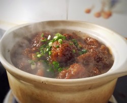 山粉圆子烧肉