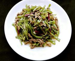 眉豆角炒肉