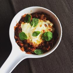 Shakshuka-Eggs in Tomato Sauce