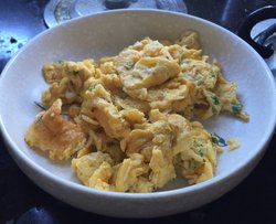 虾米炒蛋
