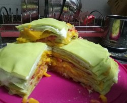 斑斓千层蛋糕