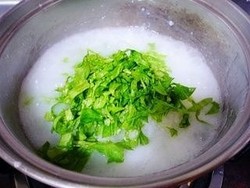 青菜粥