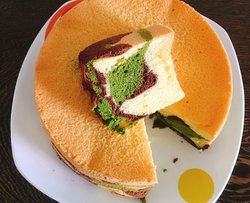 大理石戚风蛋糕