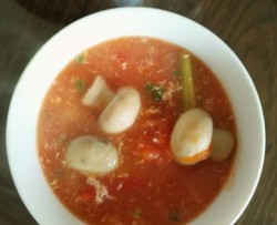 番茄蘑菇素汤