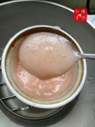 西红柿虾皮粉米糊