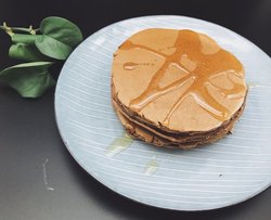 可可蛋白松饼